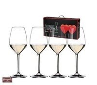 Набор бокалов 4 шт.Riedel "HEART TO HEART" Riesling / Sauvignon Blanc / ХАРТ ТУ ХАРТ Рислинг / Совиньон Блан 460 ml.